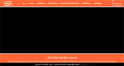 Desktop Screenshot of bialpak.pl