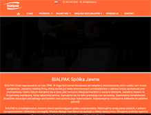 Tablet Screenshot of bialpak.pl